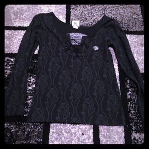 Harley Davidson black crop top